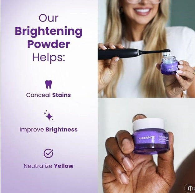 Glow™ Advanced whitening Tooth Powder